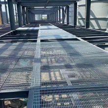 Galvanized Grating/Sidewall Steel Grating 400/600/Compression-locked Steel Grating thumbnail-3