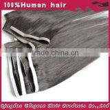 Hot Selling 14-26inch Soft Brazilian Remy Human Hair pu Skin Weft Hair Extensions thumbnail-4