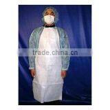 Disposable Medical Surgical Aprons Waterproof Breathable Microporous Aprons for Hospital thumbnail-1