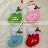 Cheap Promtional Stuffed Pendant for Christmas Tree /Wholesale Stuffed Toys Sock Decorating Christmas Tree/Soft Toy Pendant 10cm thumbnail-1