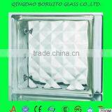 Clear Patterned Glass Block,190*190*80MM, China Glass Brick thumbnail-3