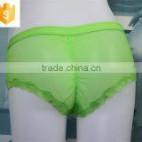 High Quality Soft Young Girls Underwear Lace Sexy Mesh Panty thumbnail-6