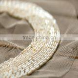 2016 Fine Jewelry Gold Bib Necklace With Pearl, Artificial Pear Statement Necklace, Simulated Pearl Pendant Necklace for Lady thumbnail-4