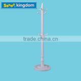 Coat Hangers, Chrome Clothing Rack, Wooden Clothes Horse thumbnail-2