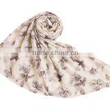 >>SW16739 Fashion New Butterfly Printed Shawl Scarf/# thumbnail-3