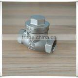 Class 200 Stainless Steel Swing/Threaded Ends/Full Port Check Valve