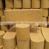 Manufacture Top Quality High Refractoriness Silica Crown Brick for Industrial Furnace