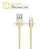 Walnut Gold Plated Mfi Usb Cable With Alu Housing thumbnail-4