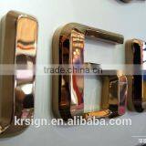 Decorative Metal Logo / Brand Designer Handbags Logo Type Custom thumbnail-4