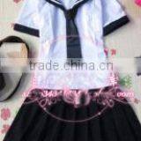 Sailing Shirt School Skirt Set Uniform School Clothes School Shirt Skirt Set Children School Wear Kids Apparel thumbnail-1