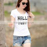 Adult New Fashion Women Print T Shirt Custom thumbnail-3