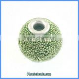 Wholesale Resin Indonesia Mint Jewelry Beads With Metal Core PCB-M100561