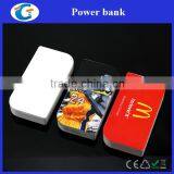 2000mAh High Density Li-polymer Battery Full Color Printing Power Bank thumbnail-1