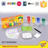 With 4 Color Paints Health DIY Kids Finger Painting Toy Foreign Kids Games thumbnail-2
