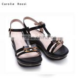 Newest design comfortable girl's soft HEIGHT INCREASE sandals flat