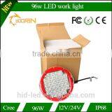 96W LED WORKING LIGHT 10v-30v Car Accessory Led Working Lamp Offroad Tractor Bus Train Led Work Lighting thumbnail-6