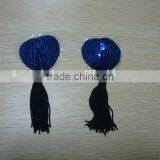Top Sale Sexy Sequin Nipple Cover With Tassel thumbnail-1