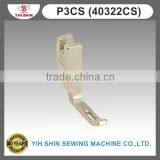 Industrial Sewing Machine Parts Sewing Accessories Solid Zipper Feet Single Needle P3CS (40322CS) Presser Feet
