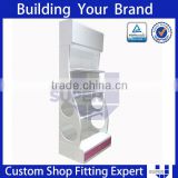 Tailor made retail shop end cap wooden display pallet