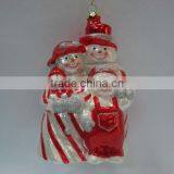 Snowman Family Christmas Decoration