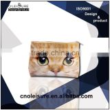 photo image printing animal cosmetic bag make up bag PVC cosmetic bag