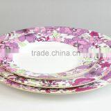 2015 New Products Custom Printing Plate, Custom Print Melamine Plates, Photo Printing Ceramic Plate thumbnail-2