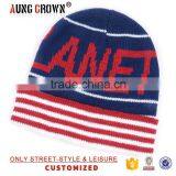 Custom Knit Snow Beanie/acrylic Knit Beanie/100 Acrylic Jacquard Beanie thumbnail-2