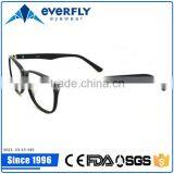 Fashion Demi Color Acetate Eyeglasses Cateye Shape Acetate Optical Frames thumbnail-4