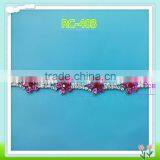 2015 Fashion Handmade Crystal Cup Chain Trimming