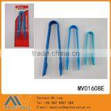 BEST SELLING 12" STAINLESS STEEL TONG CLIP WITH NYLON HEAD FOR FOOD thumbnail-3