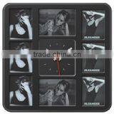 Plastic Wall Clock With Multi Photoframes thumbnail-1