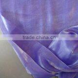 Purple Color Korean Organza Making for Dress