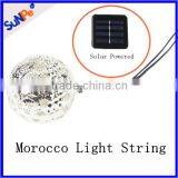 Morocco Light String With Solar Energy 10 LED Light Party Garden Christmas Holidays Decoration Waterproof Ball Led Guirlande thumbnail-5