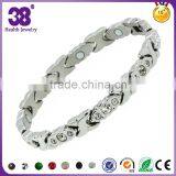 Romantic Magnet Stone Bracelets With Zircon for Women and Ladies thumbnail-1