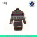 Mix Colour Sweater Twinset,knitted Christmas Sweater Dress,christmas Sweater Dress thumbnail-1