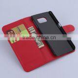 Factory Outlet Luxury Lichee Leather Flip Cover Case With Wallet and Card Slot for Samsung GALAXY S6 thumbnail-5