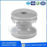 ANSI 53-1spool insulator / Low voltage porcelain insulator/ ceramic insulator for transmission line