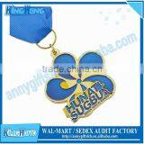 Various Shape Custom Make Metal Sport Gold Medal With Ribbon thumbnail-2