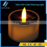Solar LED Candle Flickering Light Yellow