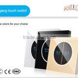High Quality 2 Gang Smart Glass Touch Switch thumbnail-3