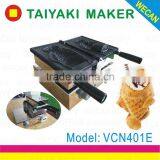 Electric Ice Cream Taiyaki Machine CE Approved Fish Shape Taiyaki Waffle Making Grill With Pan for Taiyaki Recipe