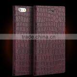 OEM Manufacture Crocodile Pattern Leather Flip Cover Case for Huawei Honor p6 thumbnail-2