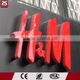 High Brightness Front Illuminate Stainless Steel LED Channel Letter