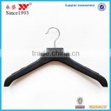 rubber holder shoulders black garment top plastic hanger