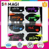 Children Chalkboard Labels On Sale-custom Size & Package-kitchen/ Restaurant Label-Kids Popular-Good for Painting and Writing. thumbnail-3