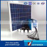 50W Portable DC Solar Home Lighting System