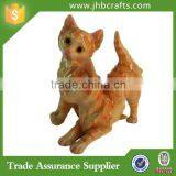 Lovely Cat Resin Animal Figurine For Home Decoration thumbnail-3
