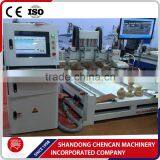 Multi Head 4 Axis Cnc Router/wood Cnc Machine/furniture Making Machine