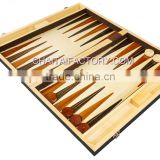 High Quality Inlaid Wood Traditional Backgammon Set