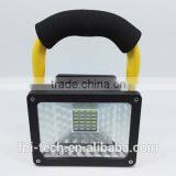 China Outdoor Led Flood Light Rechargeable With Lithium Battery 18650 thumbnail-1